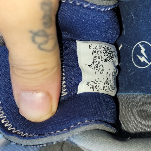 JORDAN X FRAGMENT JORDAN AIR CANDENCE SZ 12.5 - Picture 4 of 5